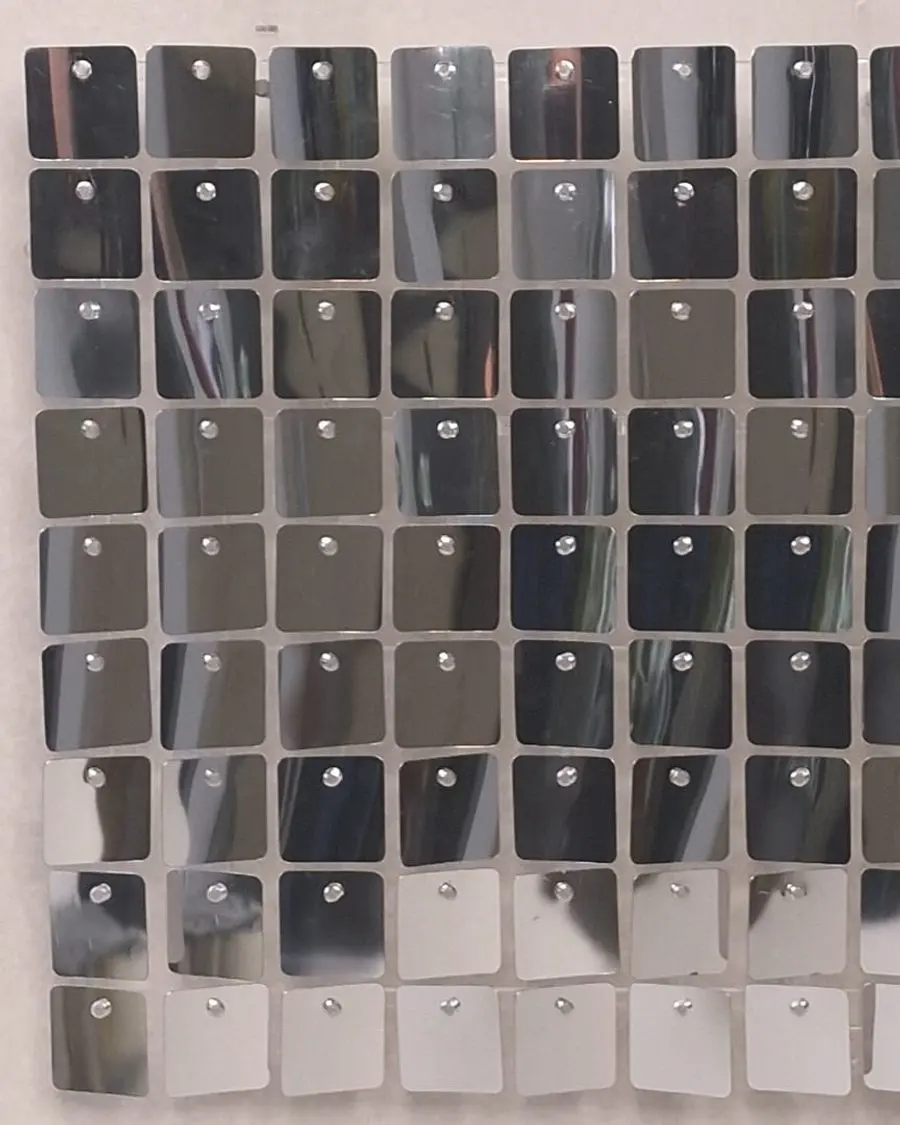 Shimmerwall zilver